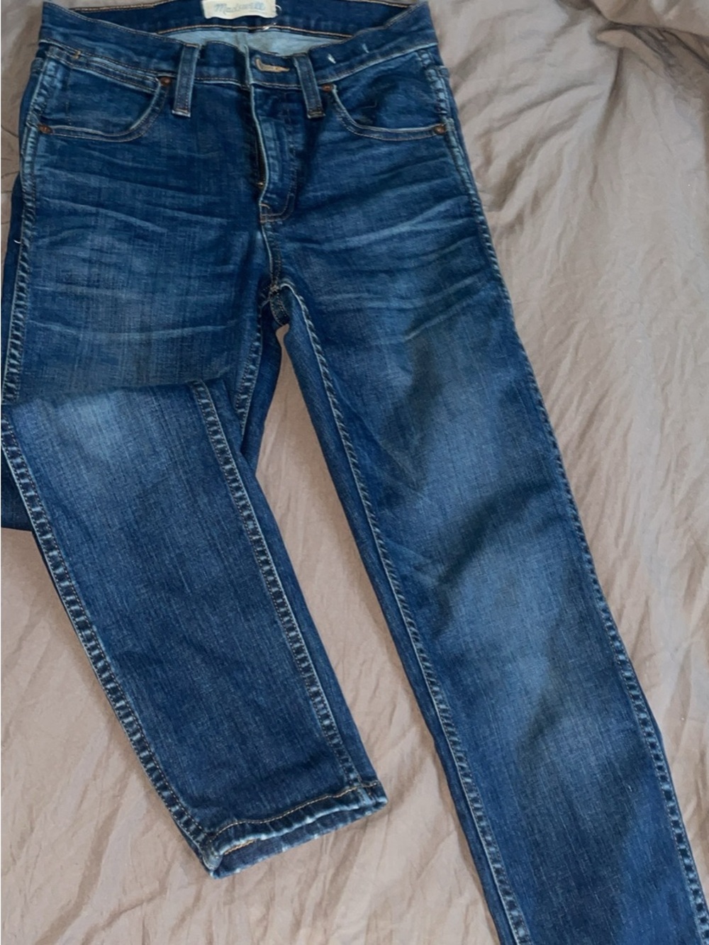 Madewell Skinny Jeans in Washed Blue